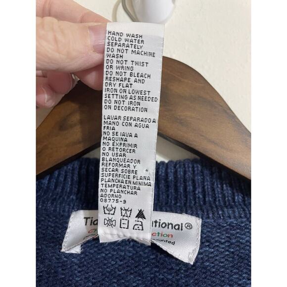 Vintage Embroidered Christmas Xl Sweater Front Zip Collared Cardinals Womens - Picture 10 of 14